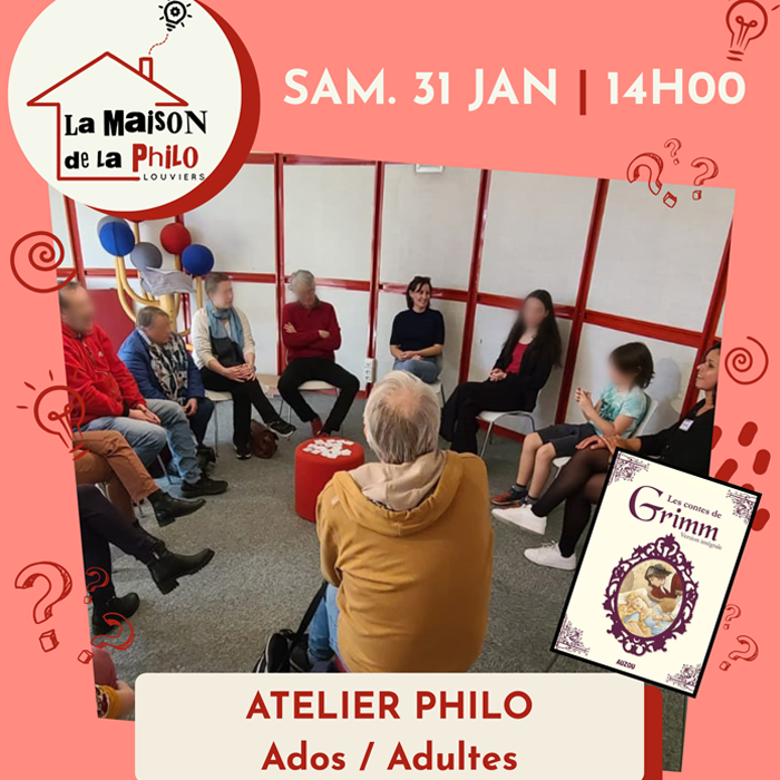 Atelier Philo à partir d’un conte de Grimm